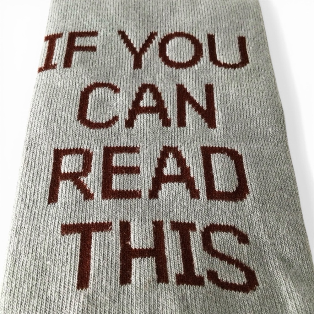 SAUCEY SOCKS “Please Bring Me a Beer” Knee‑Highs – Size L – NWT - Picture 3 of 14
